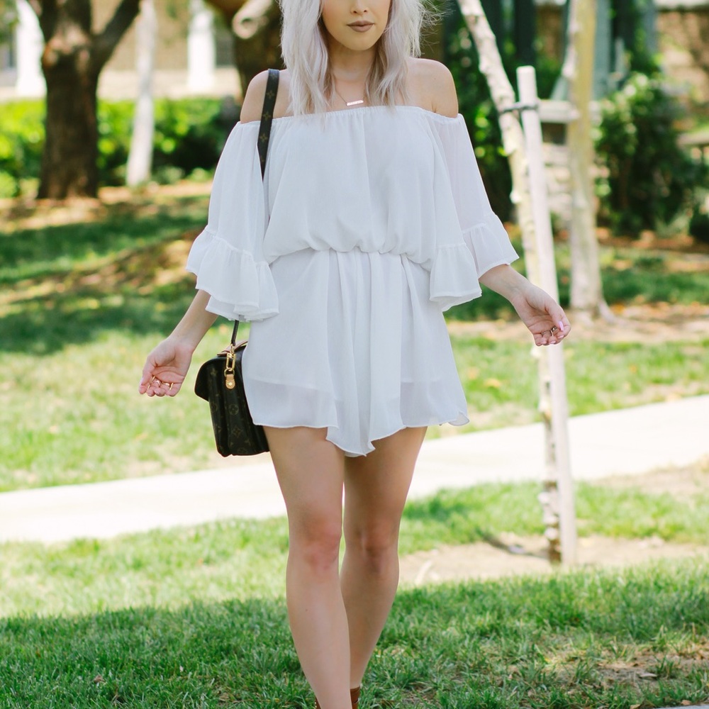 CHIC WISH Chiffon Romper